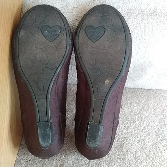 Rocket Dog Floral Linen Look Wedge Shoes7.5M Brown - Picture 12 of 16